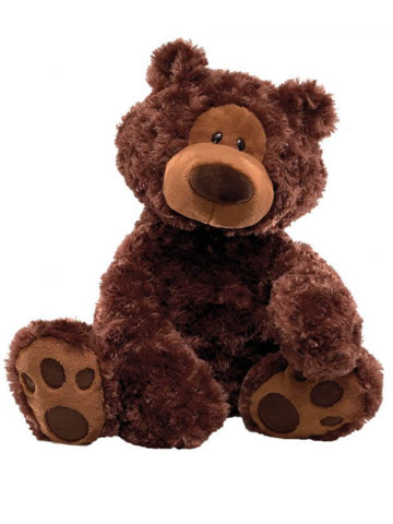 Philbin Chocolate Large Plush 47cm Teddy Bear
