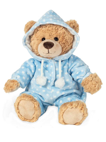 Teddy Hermann Blue Pyjama 30 cm Super Soft Plush Teddy Bear