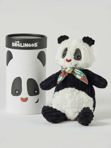 Rototos the Panda in a Box Plush Children's Newborn Baby Toy Panda Bear