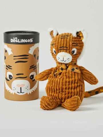 Speculos the Tiger in a Box Plush Children's Newborn Baby Toy