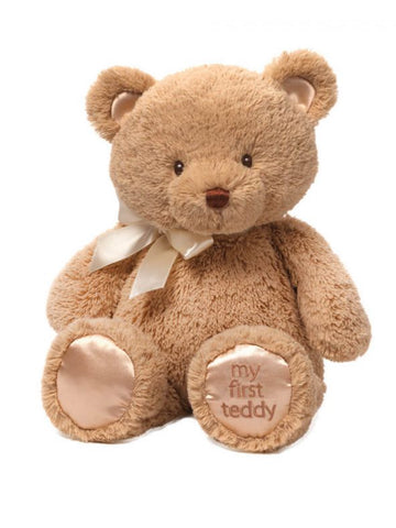 My First Plush Tan Large 38 cm Gund Baby Teddy Bear