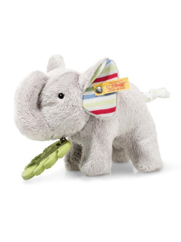 Wild Sweeties Timmi Elephant Steiff Newborn Baby Toy with Teething Ring