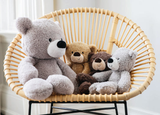 Gund Plush Teddy Bears crafted for comfort & cuddles.