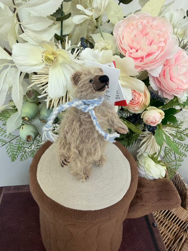 Clemens Miniature Mohair Plumps jointed Teddy Bear