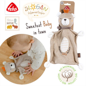 FehnNATURE Newborn Cuddly Soother / Comforter Teddy  "Baby"