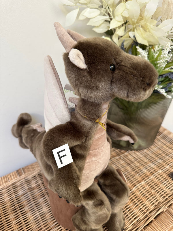 Clubs Charlie Bears Bearhouse Plush Charcoal Dragon