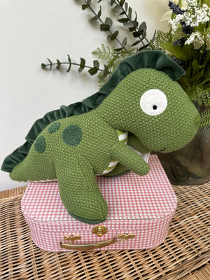 Big Dodger The Dino Knitted Dinosaur Toy