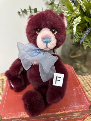 Rummy Charlie Bears Plumo Plush Collection Collectable Teddy Bear