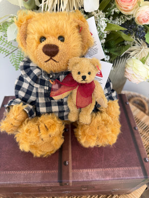 Nostalgia Gold Mohair Miniature 10 cm Teddy Bear