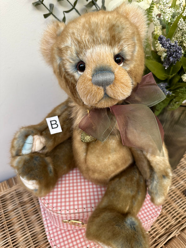 Stef 38cm Plush Collection Collectable Charlie Bears Teddy Bear