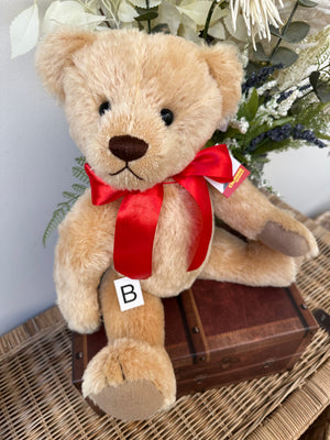 Clemens Large 40 cm Nostalgia Gold Mohair Growler Teddy Bear  Option B
