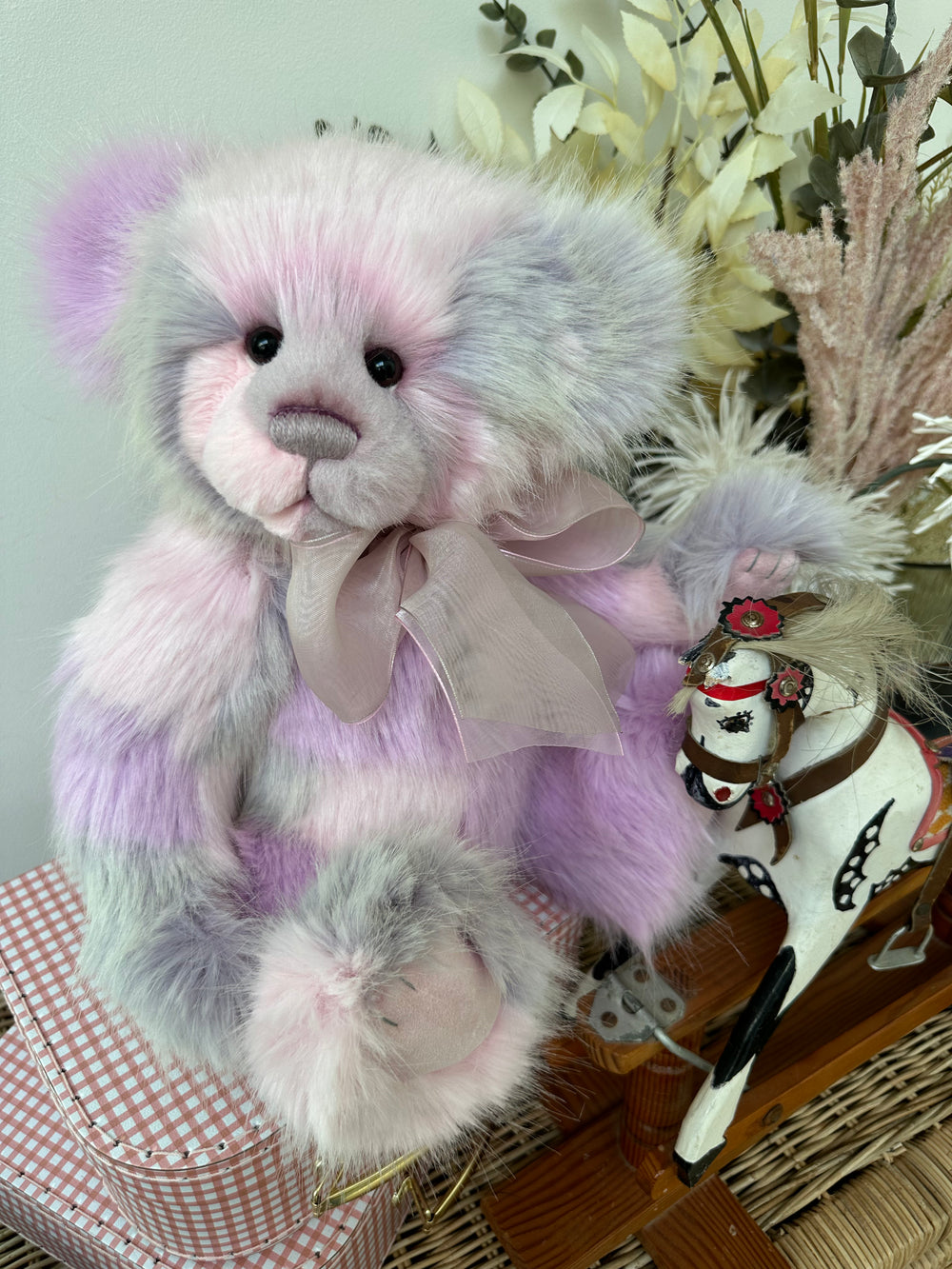 Battenberg Charlie Bears Plush Teddy Bear.