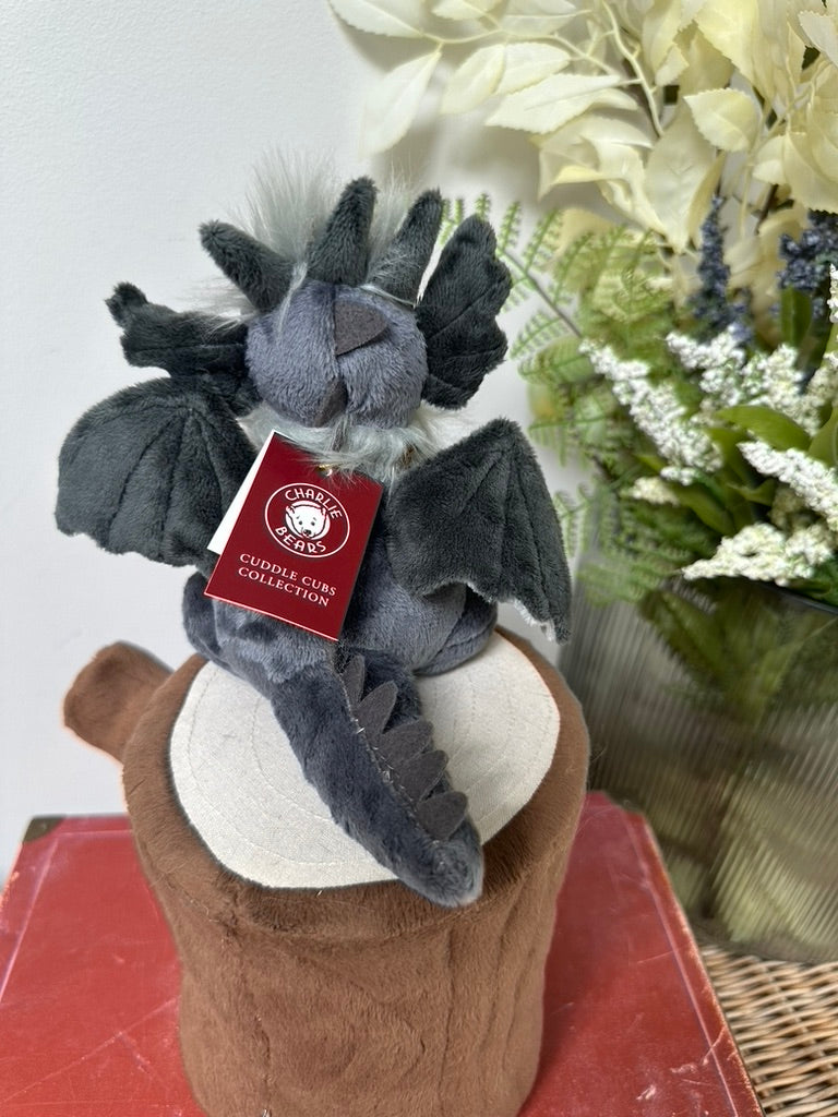 Soot Plush Miniature Dragon Cuddle Cubs by Charlie Bears