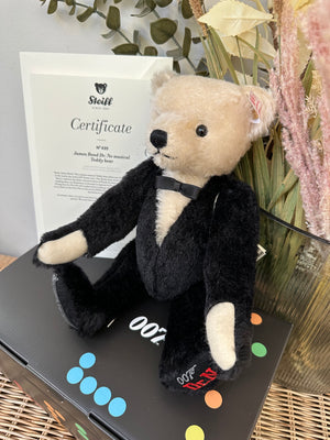 James Bond 007 Dr No musical Collectable Teddy Bear No 439
