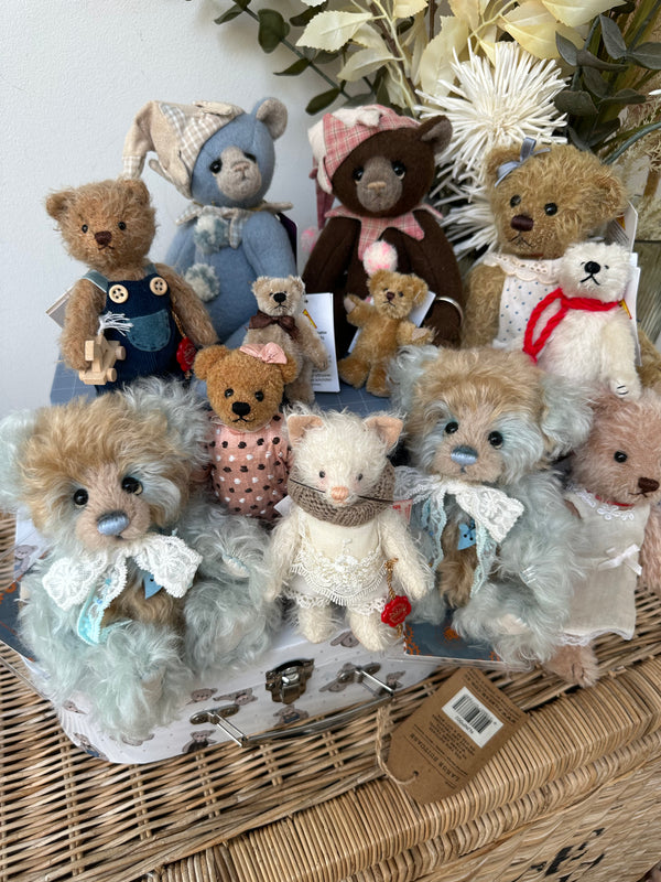 Michelle 14cm Teddy Hermann Original Limited Edition Miniature Mohair Kitten No 59