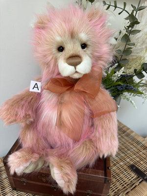 Sunset Charlie Bears Plush Collection Collectable Teddy Bear