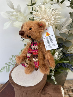 Bear of Hearts Mohair Mouse Nael Clemens Limited Edition No 31