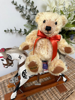 Chester Blond 10 Inch Traditional Teddy Bear Handmade in the UK