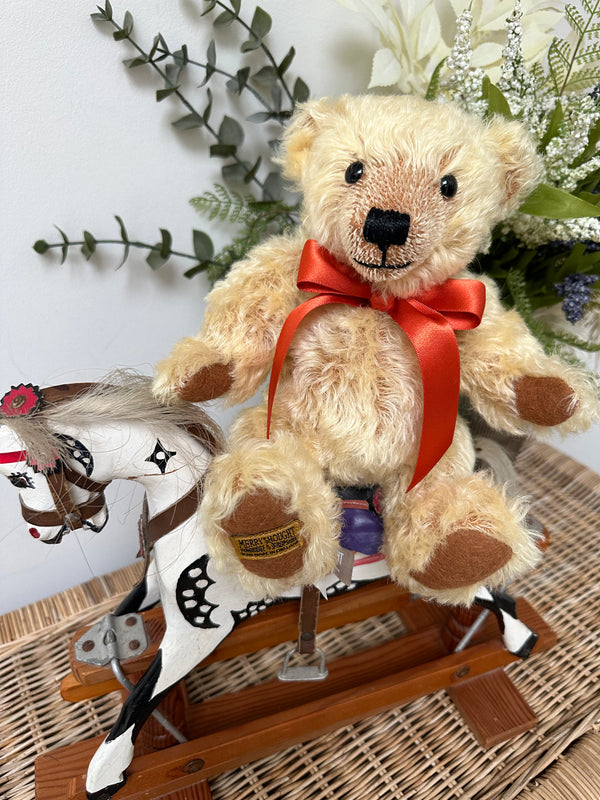 Chester Blond 10 Inch Traditional Teddy Bear Handmade in the UK