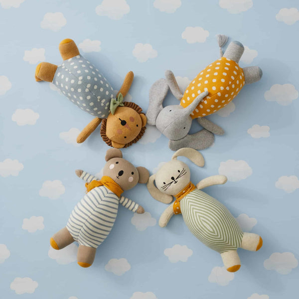 Remy Bear Cotton Knit Baby Toy Doll Suitable From Birth