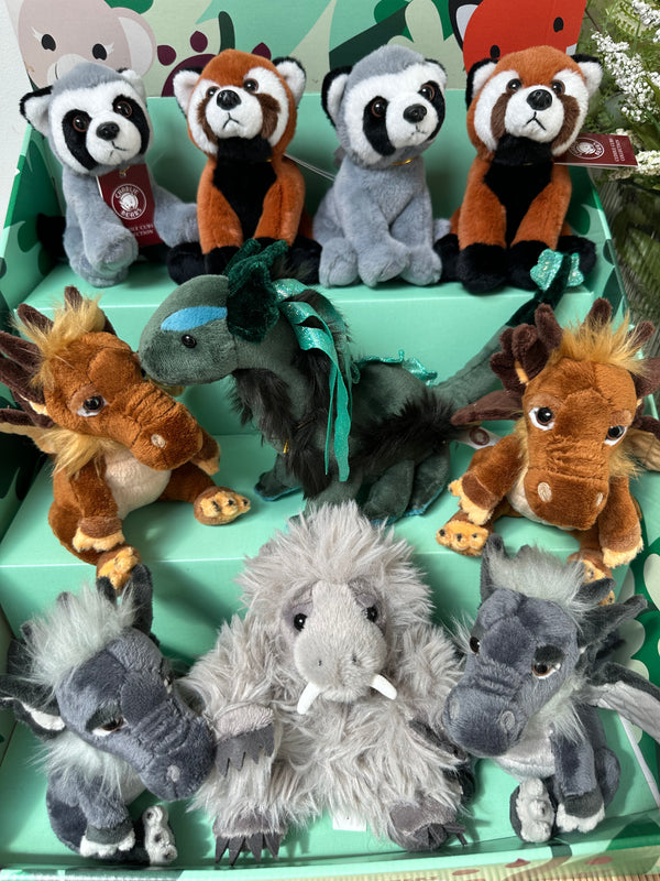 Cuddle Cubs by Charlie Bears Plush Miniature Racoon