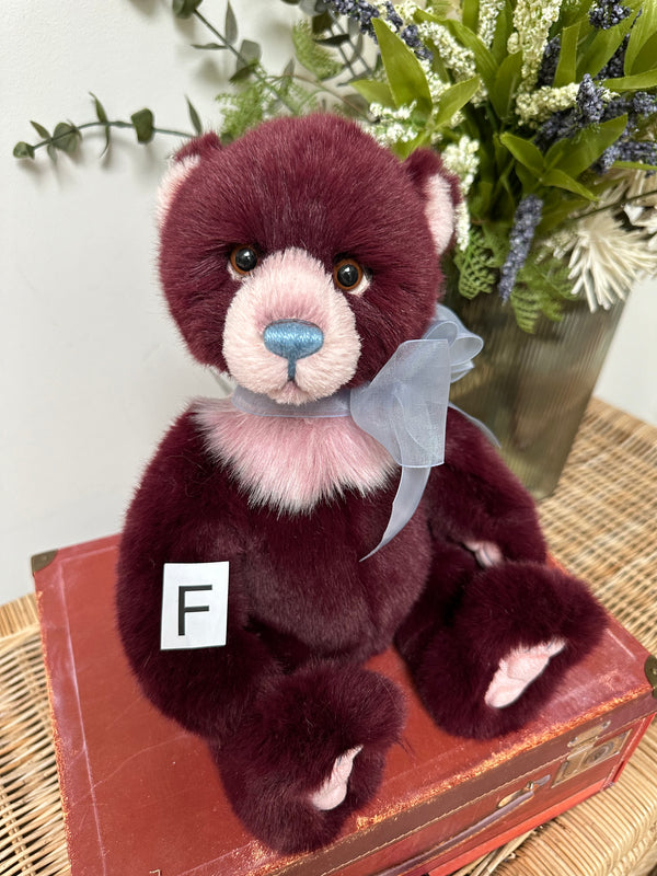 Rummy Charlie Bears Plumo Plush Collection Collectable Teddy Bear