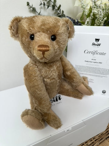 1910 Replica Steiff Collectable 2024 New Release Growler Mohair Teddy Bear No 375