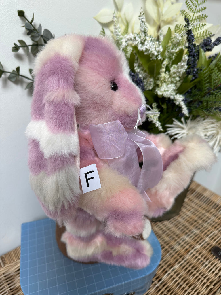 Charlie Teddy Rabbit Pink Tulip Charlie Bears Plush Collection Bunny Rabbit – Lovely Bears