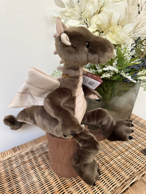 Clubs Charlie Bears Bearhouse Plush Charcoal Dragon