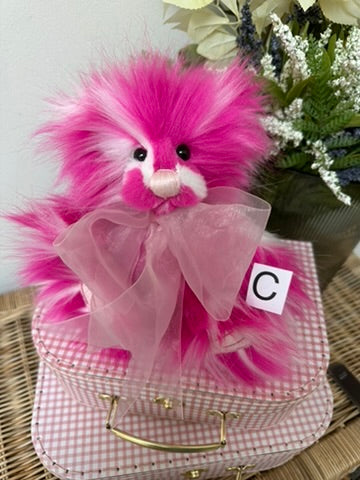 Raspberry Cupcake Charlie Bears Plush Collection Teddy Bear
