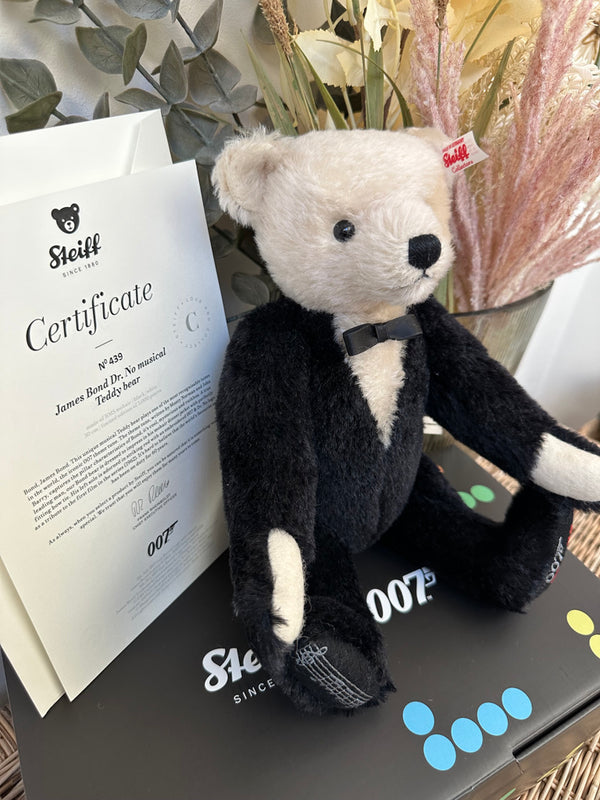 James Bond 007 Dr No musical Collectable Teddy Bear No 439