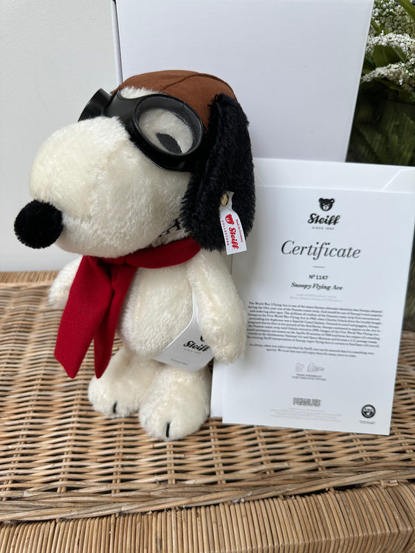 Snoopy Flying Ace Steiff Limited Edition No 1147