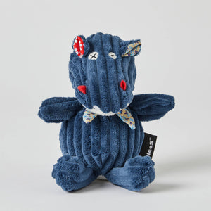 Small Simply Les Deglingos Toy Ostrich, Tiger, Hippo, Panda, Deer or Lion