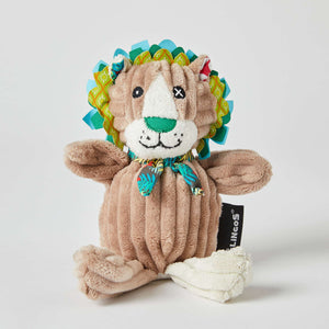 Small Simply Les Deglingos Toy Ostrich, Tiger, Hippo, Panda, Deer or Lion