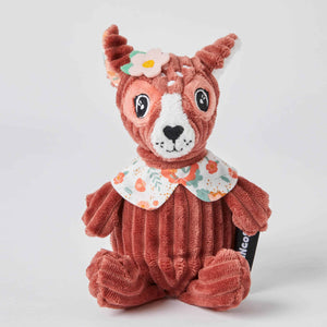 Small Simply Les Deglingos Toy Ostrich, Tiger, Hippo, Panda, Deer or Lion