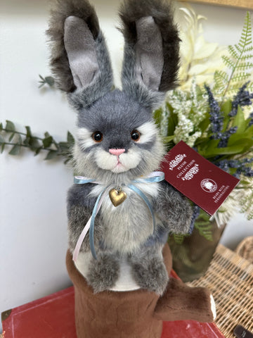 Peppercorn Secrets Collection Standing Plush Bunny Rabbit