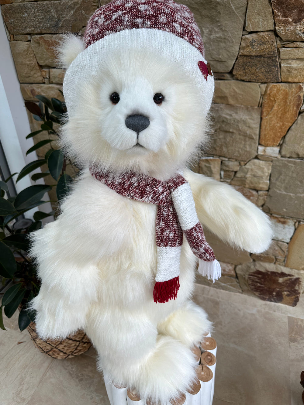 Rumpus Large Standing Plush Collection Limited Edition Polar Bear No 558