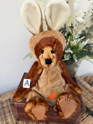 Romper Charlie Bears Plush Collection Sleepover Series Teddy Bear Rabbit
