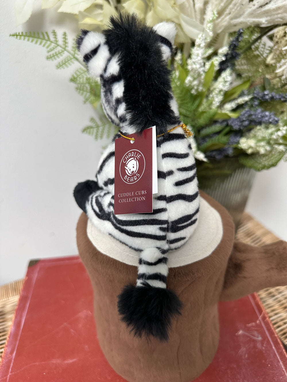 Cuddle Cubs Zebra by Charlie Bears