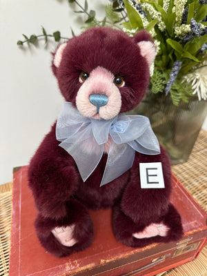 Rummy Charlie Bears Plumo Plush Collection Collectable Teddy Bear