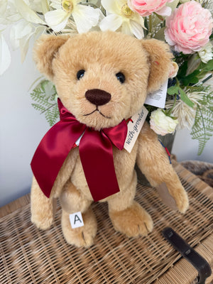 Clemens Large 40 cm Nostalgia Gold Mohair Growler Teddy Bear  Option A