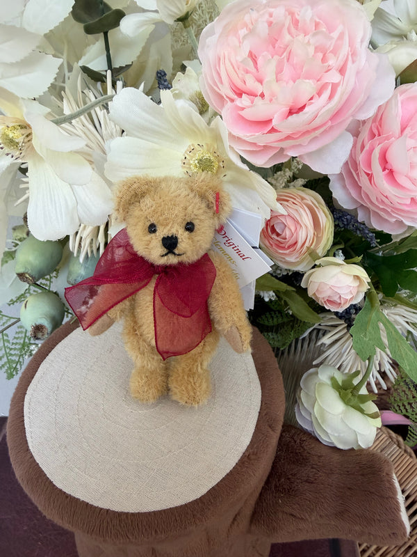 Nostalgia Gold Mohair Miniature 10 cm Teddy Bear