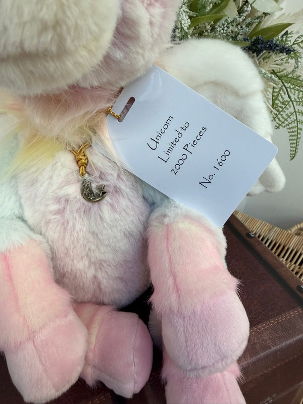 Unicorn Signature Collection Charlie Bears Limited Edition No 1600