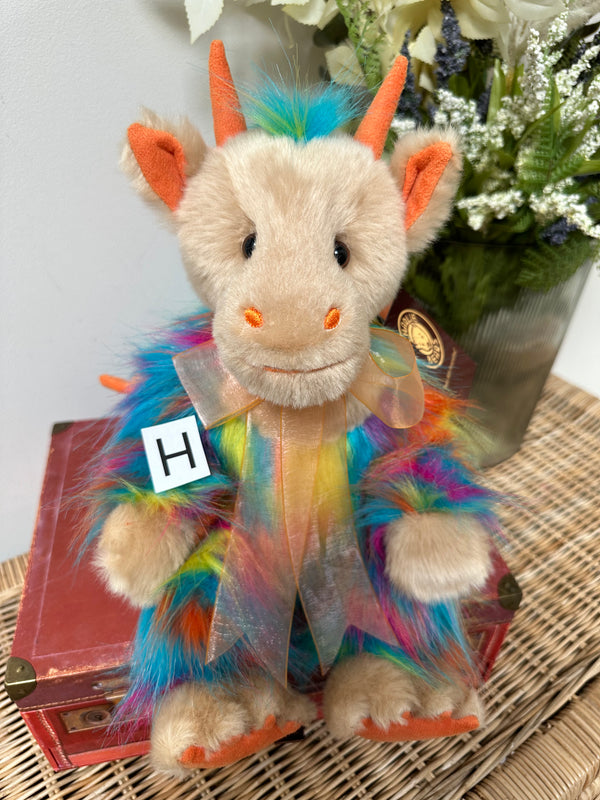 Rainbows End Charlie Bears Plush Collection Dragon