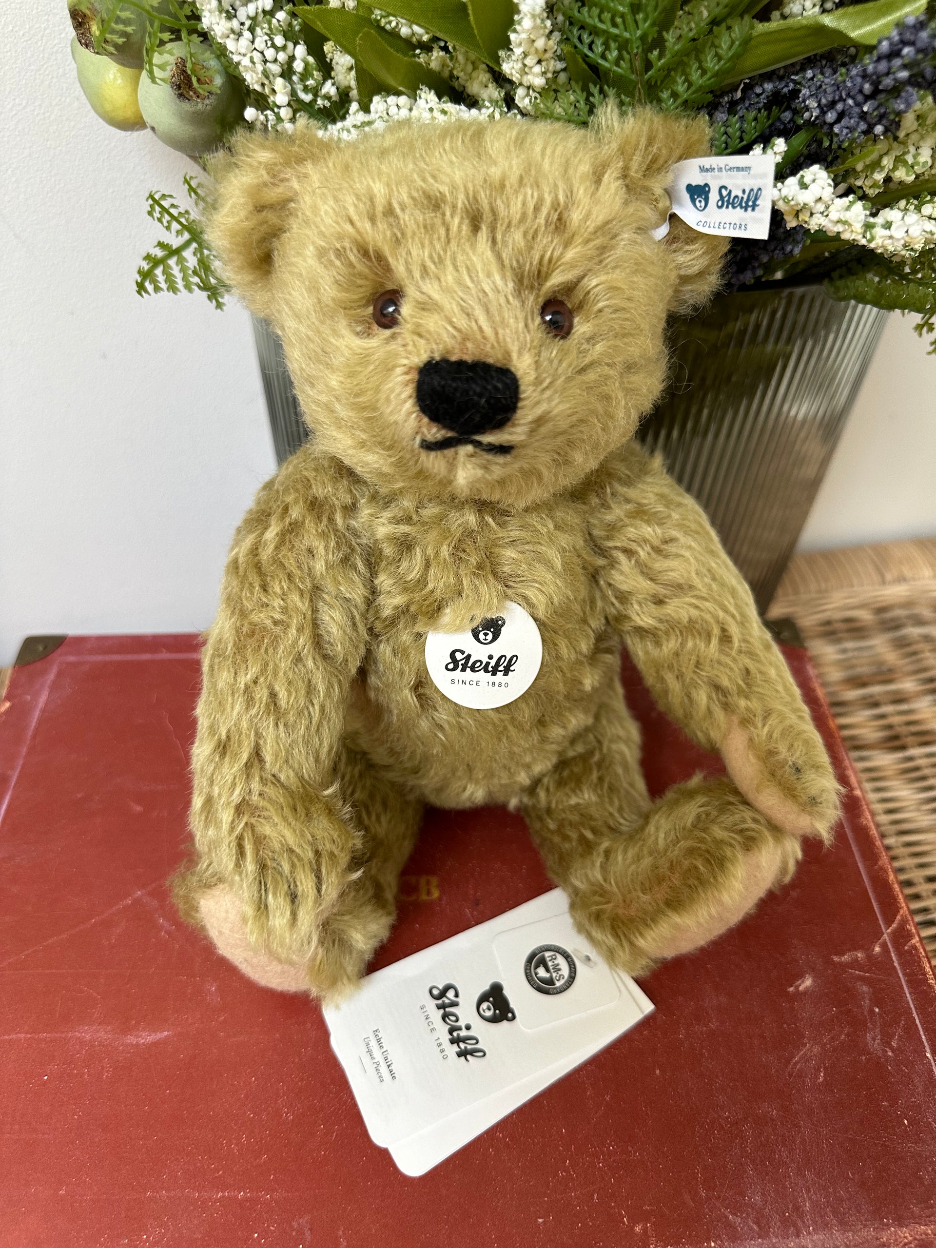 Classic 1920 small 25cm light brown Mohair Collectable Teddy Bear
