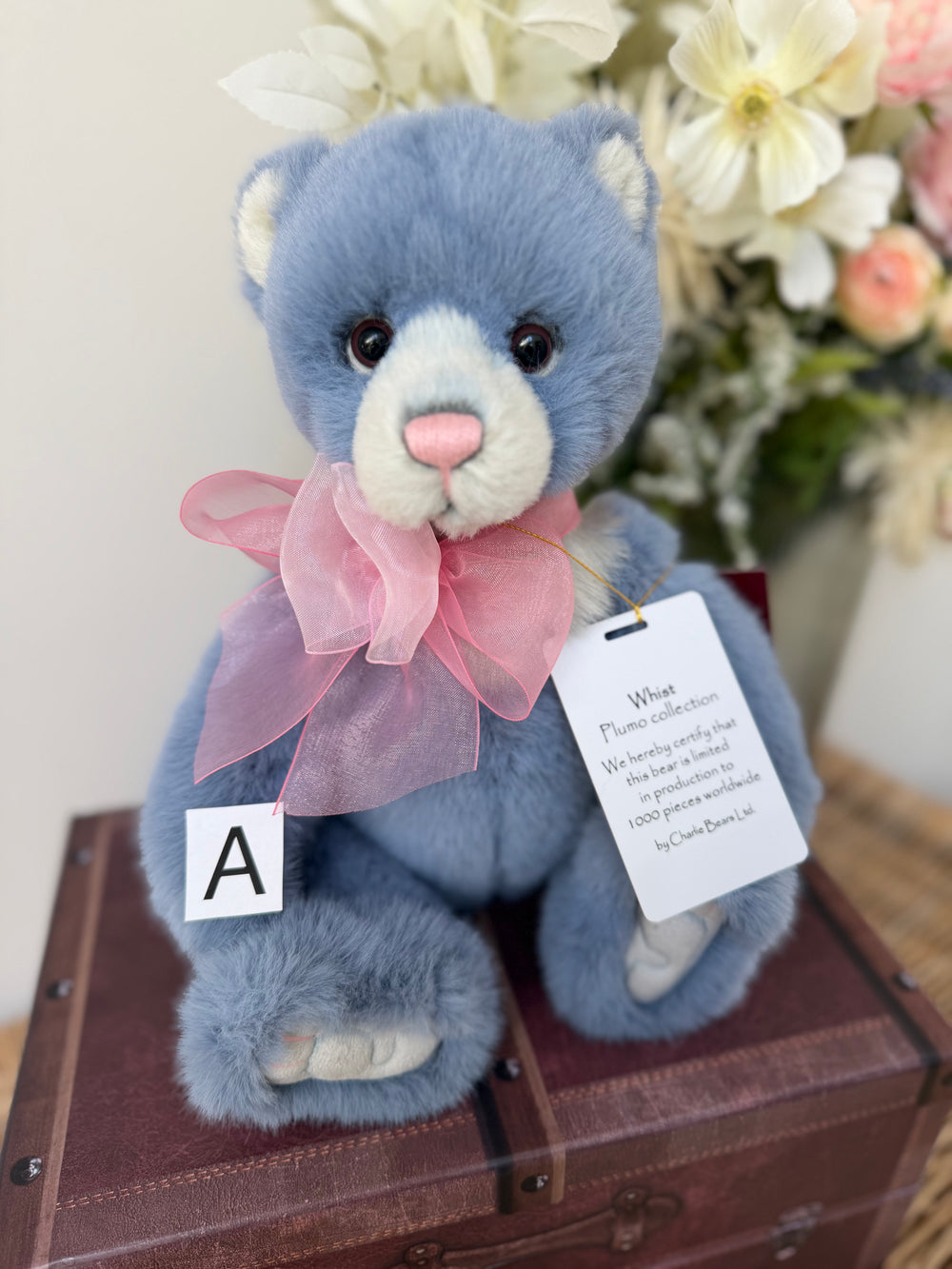 Whist Charlie Bears Plumo Plush / Mohair Collection Teddy Bear