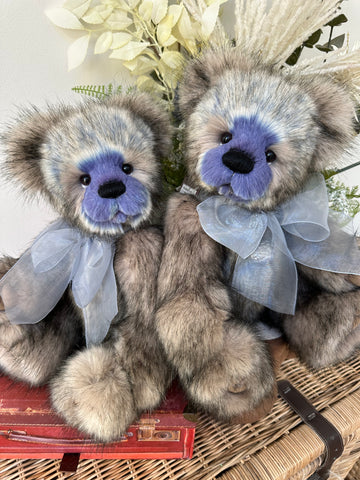 Blueberry Pudding Charlie Bears Collectable Plush Teddy Bear.