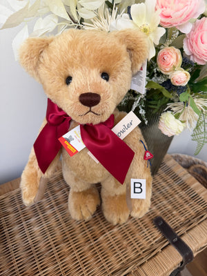 Clemens Large 40 cm Nostalgia Gold Mohair Growler Teddy Bear  Option B
