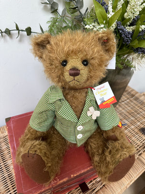 Teddy Robin 39cm Mohair Mohair Dark Honey Collectable Teddy Bear no 65
