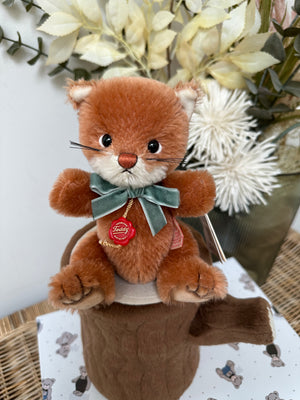 Daphne Hermann Teddy Original Limited Edition Miniature Collectable Mohair Kitten Cat No 78